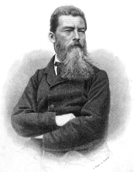Ludwig Feuerbach, von August Weger (1823-1892)
